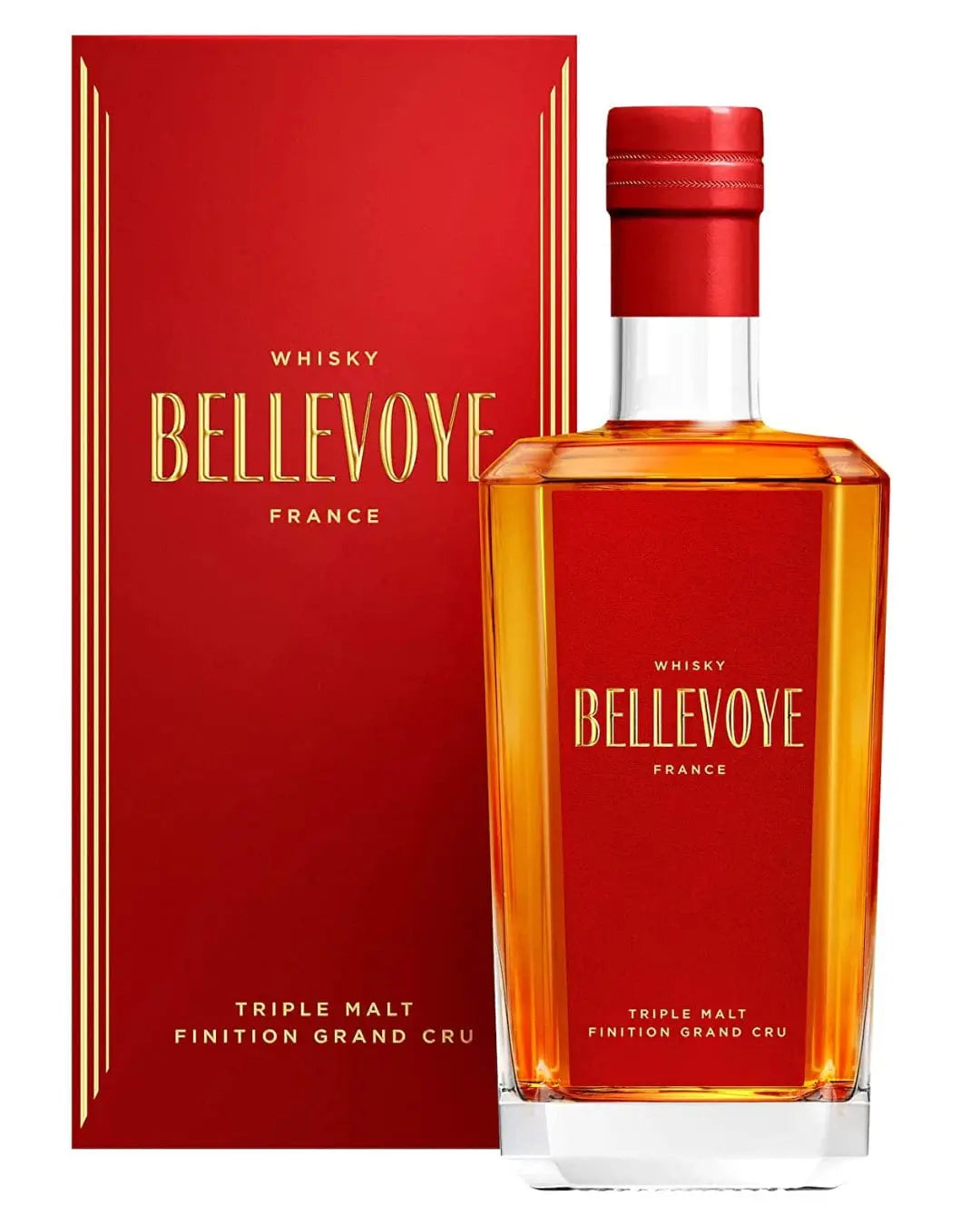 Bellevoye Red French Triple Malt Whisky, 70 cl Whisky