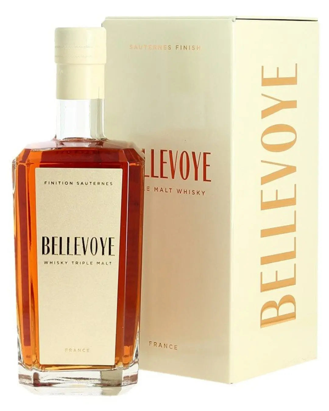 Bellevoye White French Triple Malt Whisky, 70 cl Whisky