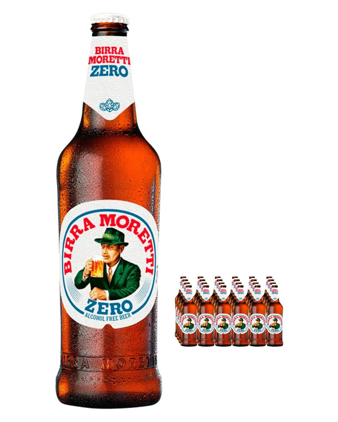 Birra Moretti Zero Alcohol Free Beer Multipack, 24 x 330 ml Beer