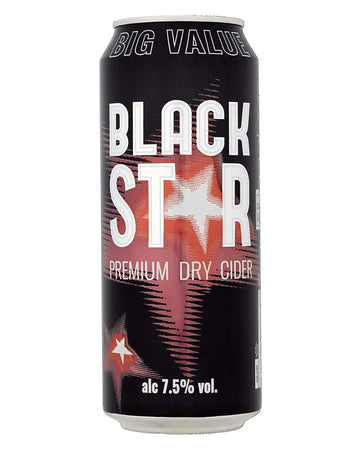 Black Star Cider Can, 500 ml Cider
