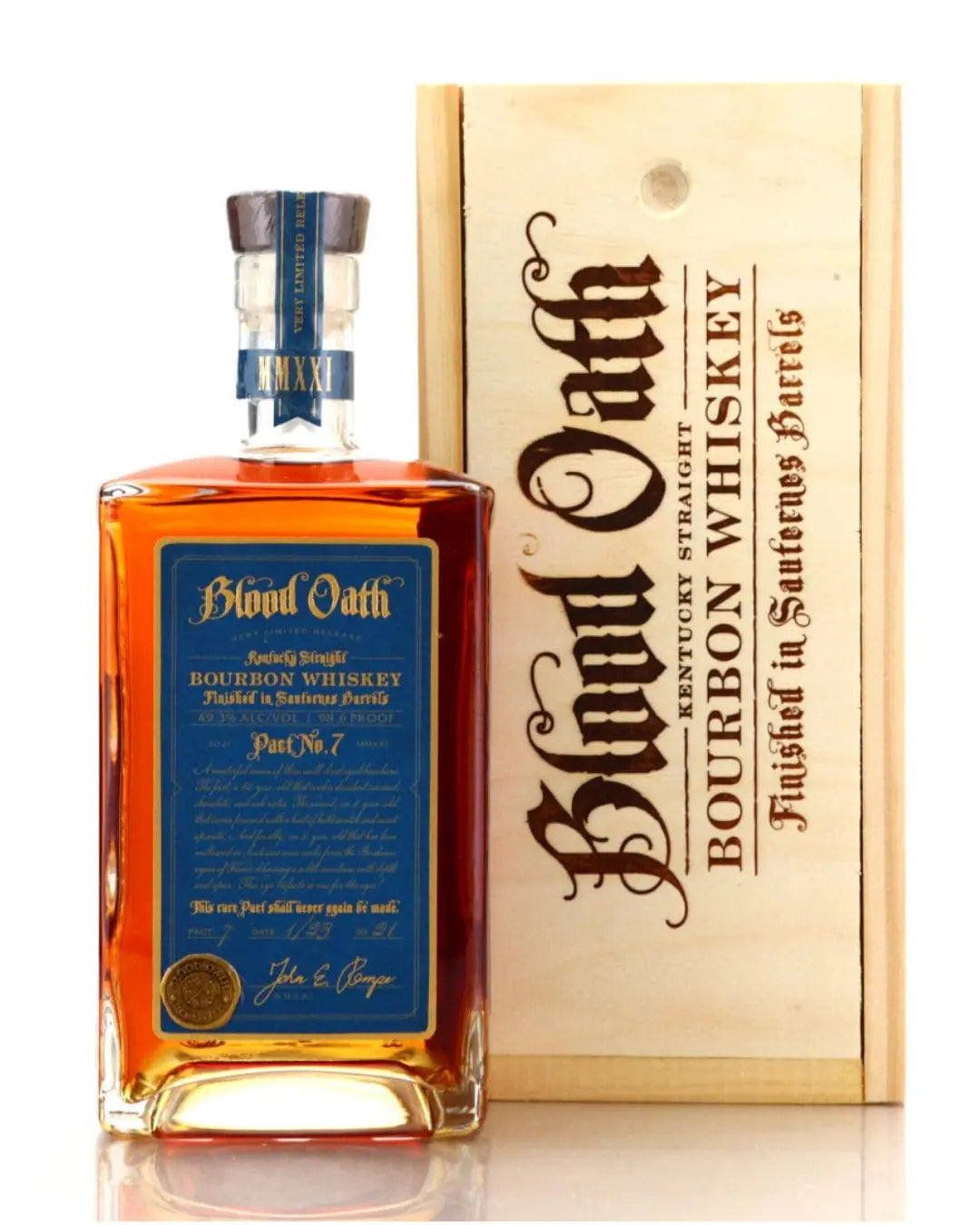 Blood Oath Pact VII Kentucky Straight Bourbon Whiskey, 70 cl Whisky