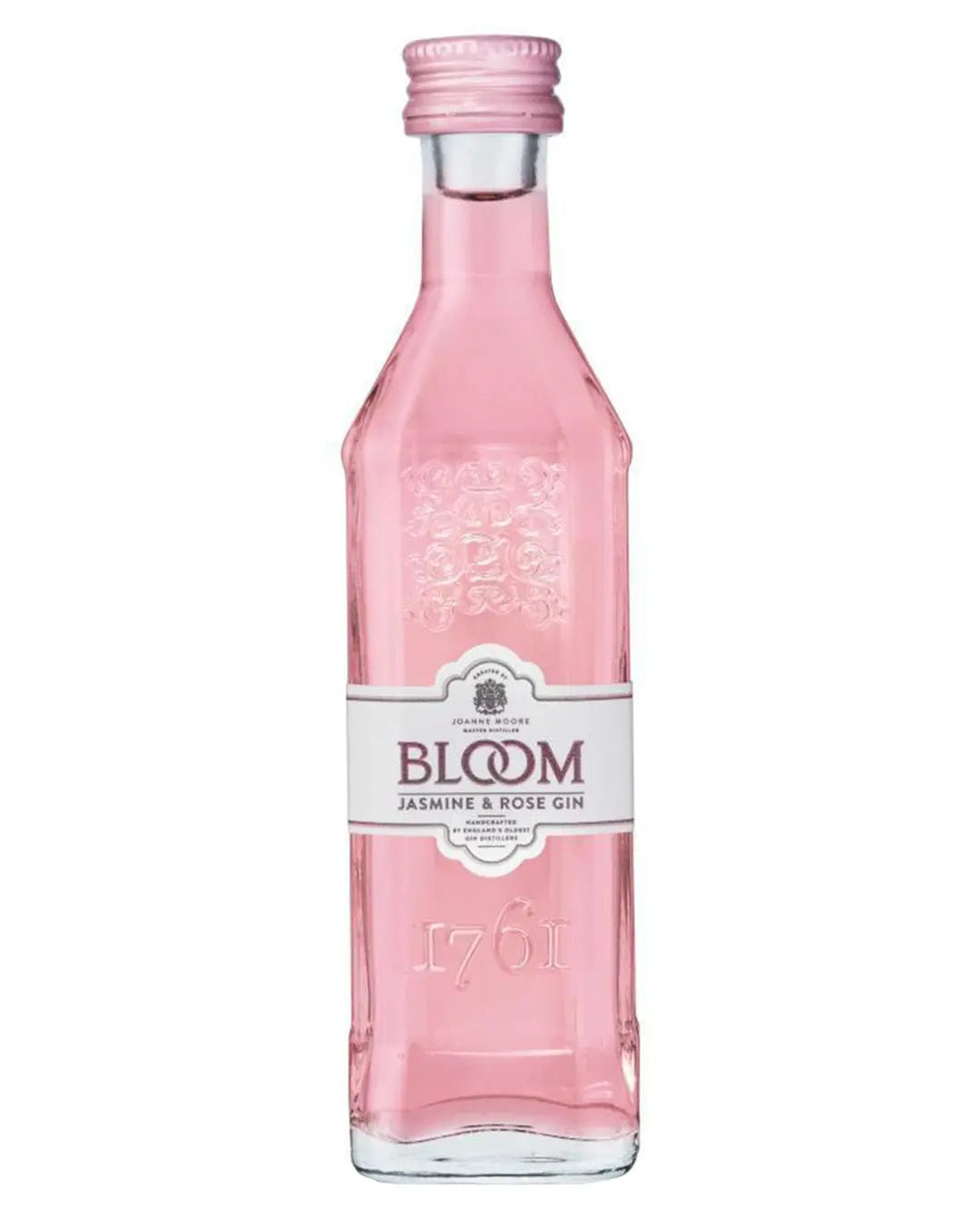 Bloom Jasmine & Rose Pink Gin Miniature, 5 cl Spirit Miniatures 5010296004090