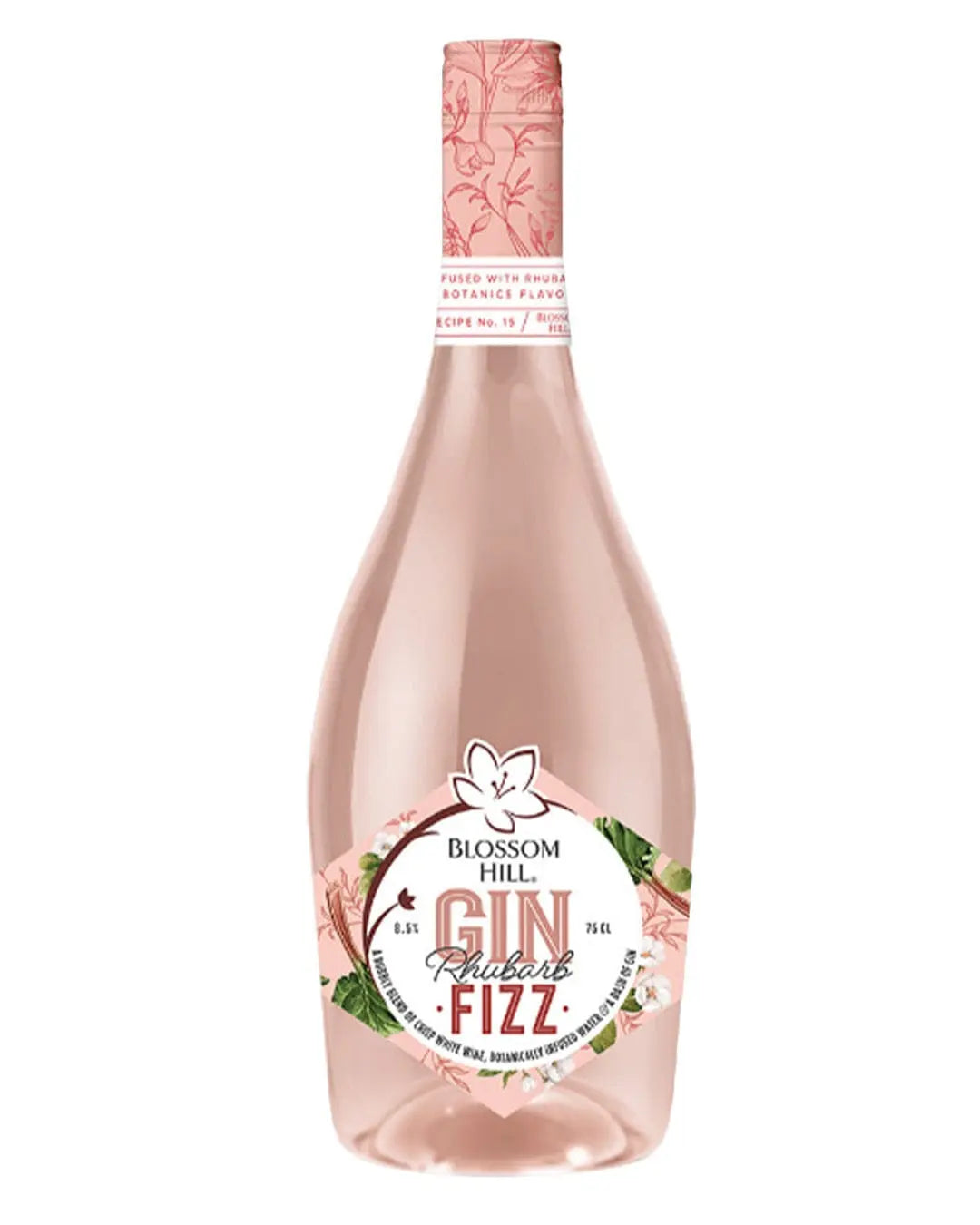 Blossom Hill Gin Fizz Rhubarb, 75 cl Ready Made Cocktails