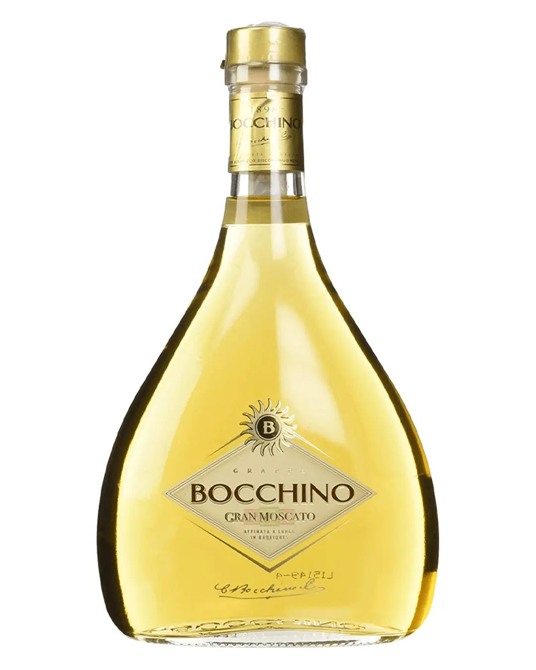 Bocchino Gran Moscato Stravecchia Grappa, 70 cl Liqueurs & Other Spirits 8002600007573