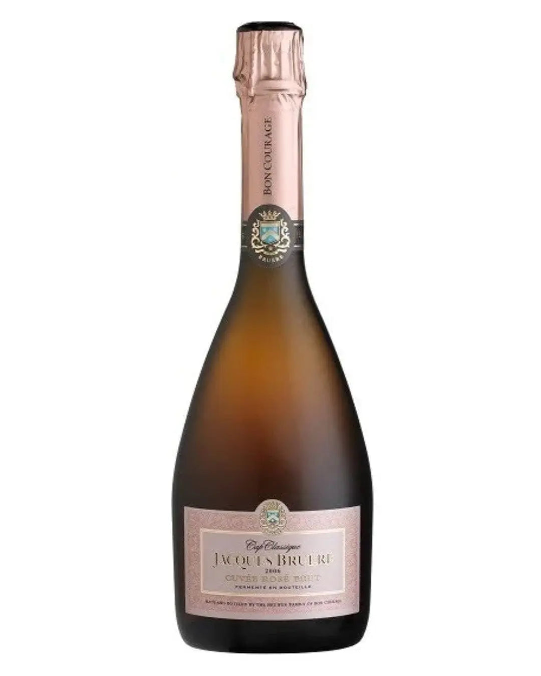 Bon Courage Jacques Bruére Cap Classique Cuvée Rosé, 75 cl Rose Wine