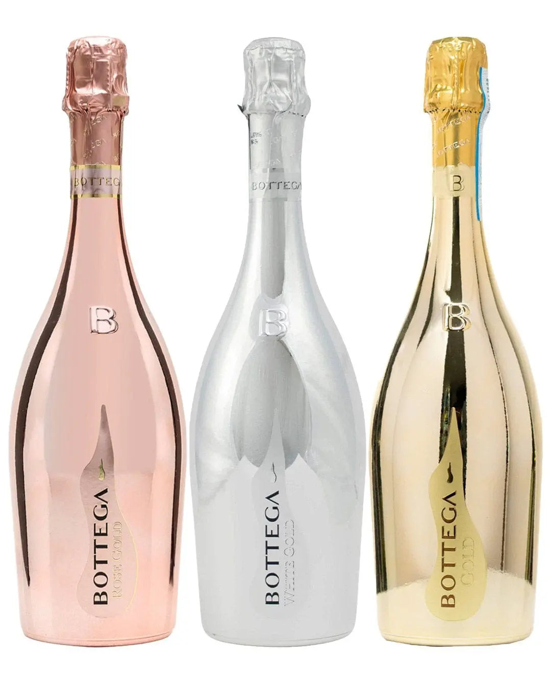 Bottega Prosecco Trio, 3 x 75 cl Champagne & Sparkling