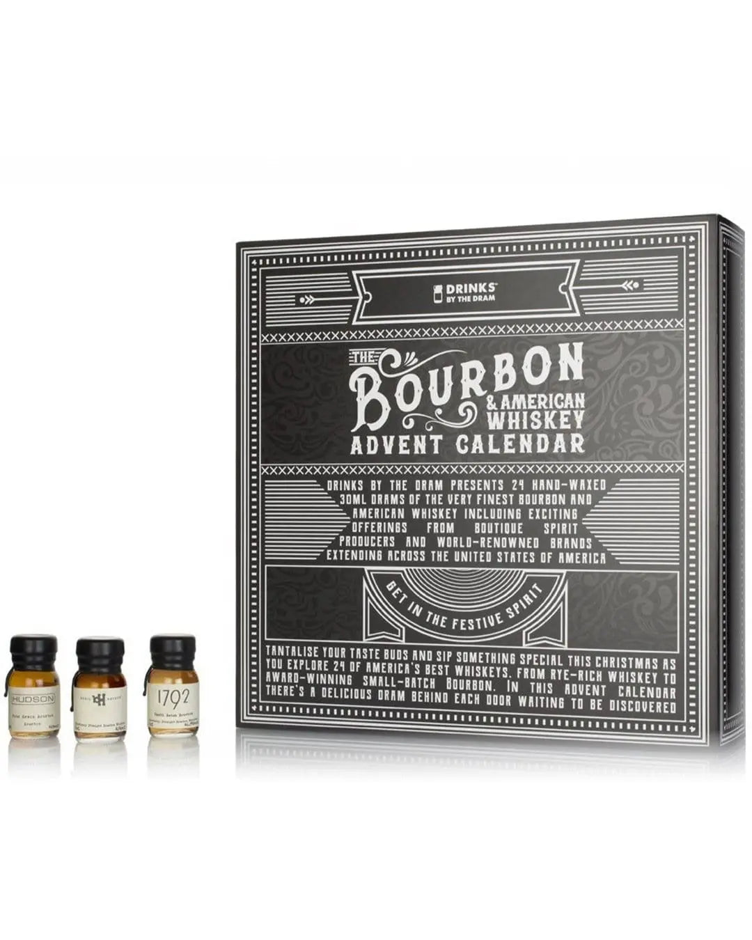 Bourbon & American Whiskey Advent Calendar, 24 x 3 cl Spirit Miniatures 5052598252878
