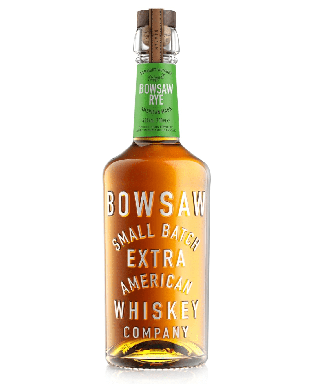 Bowsaw Small Batch Rye Whiskey, 70 cl Whisky