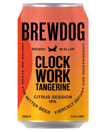 BrewDog Clockwork Tangerine Beer Can, 330 ml Beer
