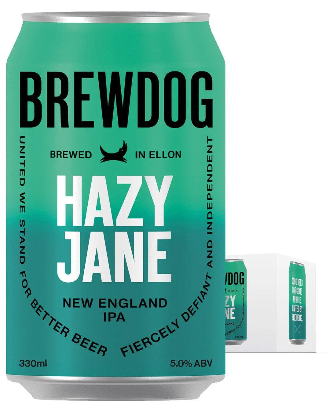 BrewDog Hazy Jane Beer Can Multipack, 4 x 330 ml Beer 05056025434509
