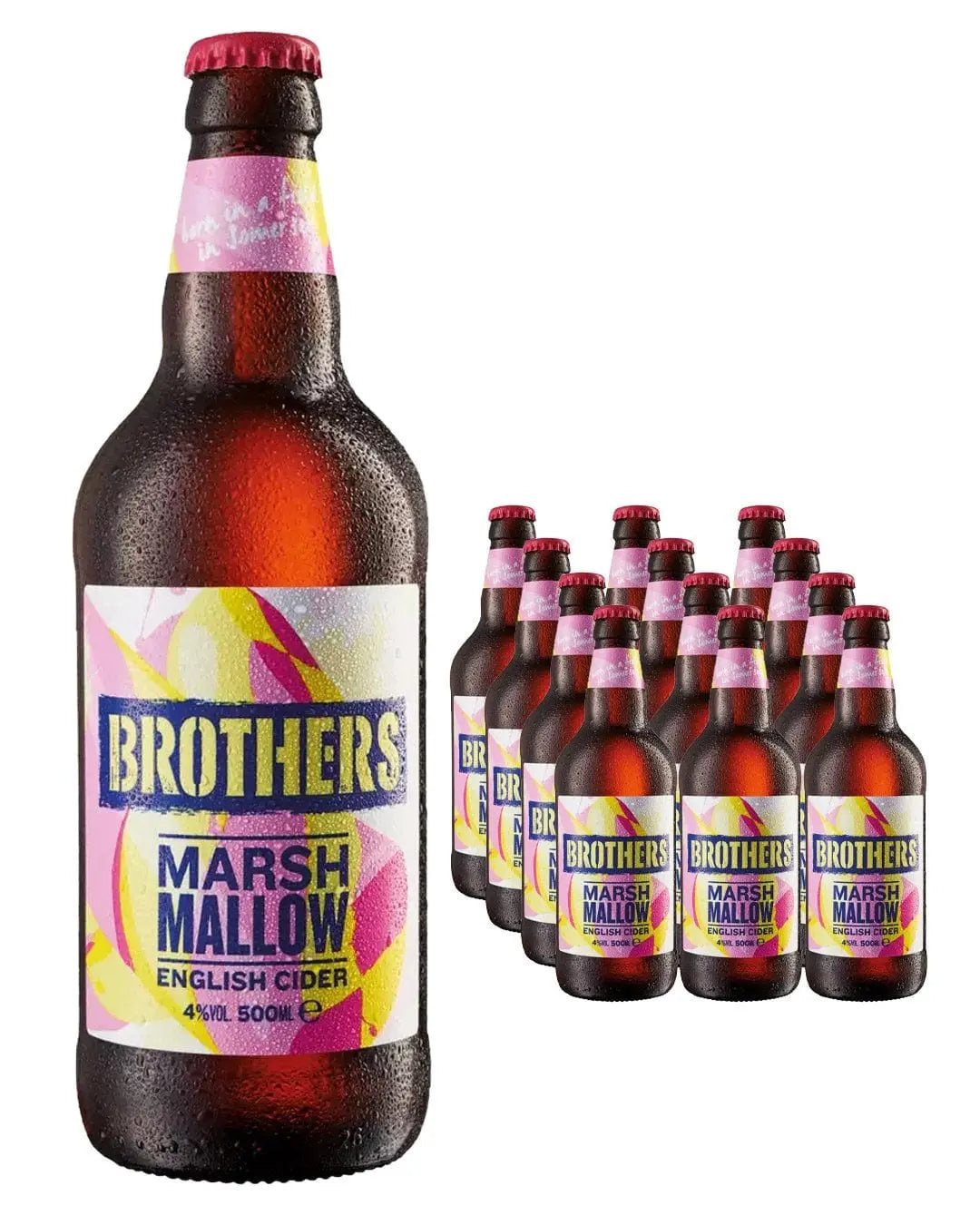Brothers Marshmallow Premium Cider Multipack, 12 x 500 ml Cider