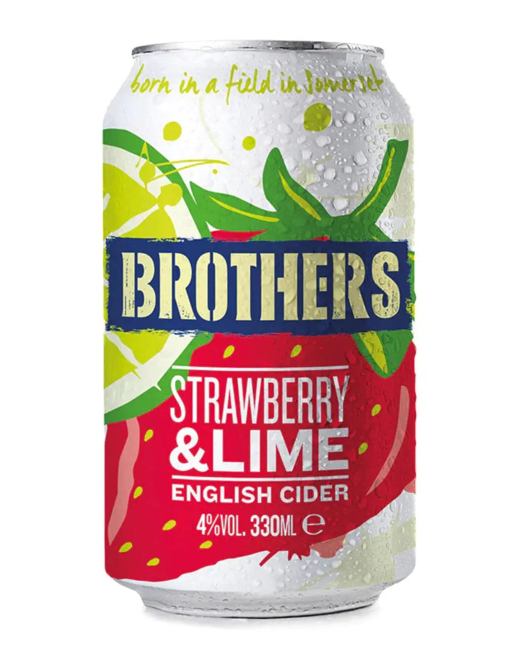 Brothers Strawberry & Lime Cider Multipack, 10 x 330 ml Cider