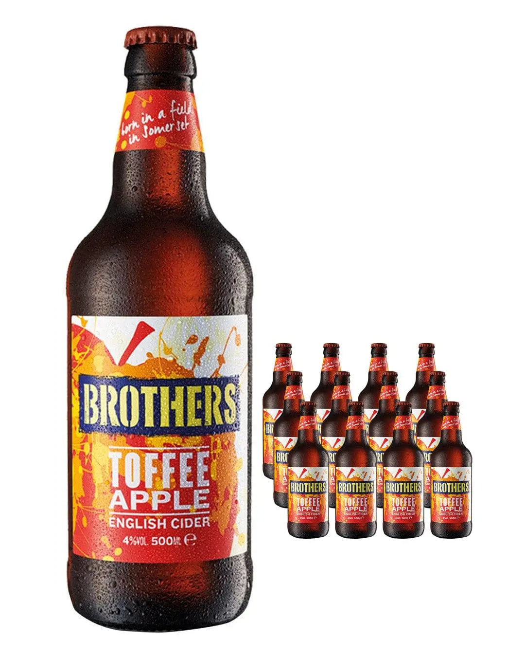 Brothers Toffee Apple Premium Cider Multipack, 12 x 500 ml Cider