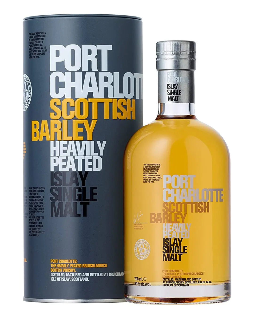 Bruichladdich Port Charlotte Scotch Barley Whisky, 70 cl Whisky 5055807400435