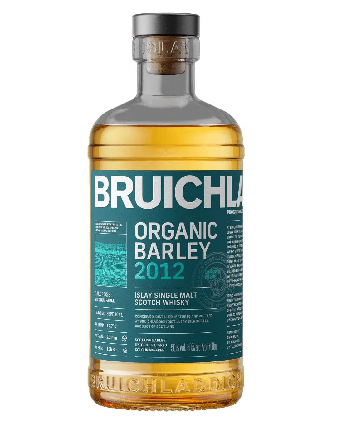 Bruichladdich The Organic 2012 Barley Scotch Whisky, 70 cl Whisky