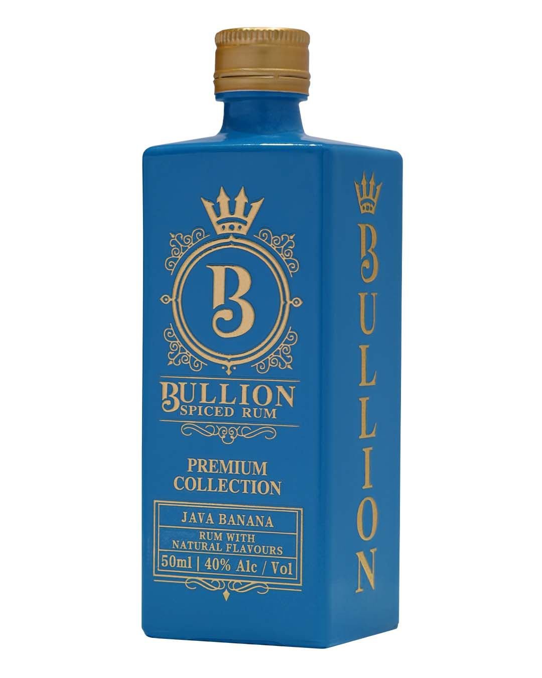 Bullion Spiced Java Banana Flavoured Rum Miniature, 5 cl spirit-miniatures
