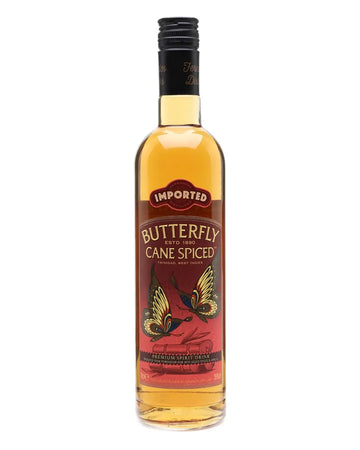 Butterfly Cane Spiced Rum, 70 cl Rum 5060173260392
