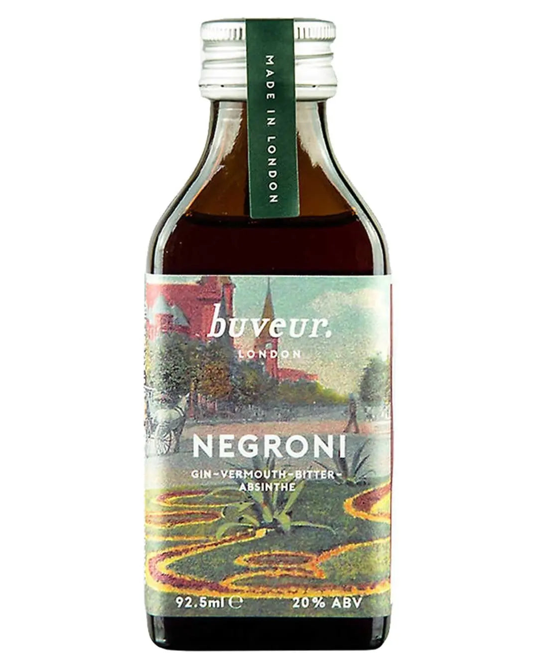 Buveur Negroni Premixed Cocktail, 92.5 ml Ready Made Cocktails 5060676750031