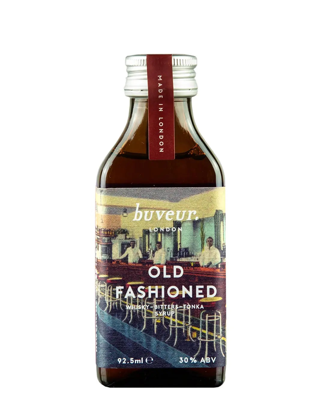 Buveur Old Fashioned Premixed Cocktail, 92.5 ml Ready Made Cocktails 5060676750000