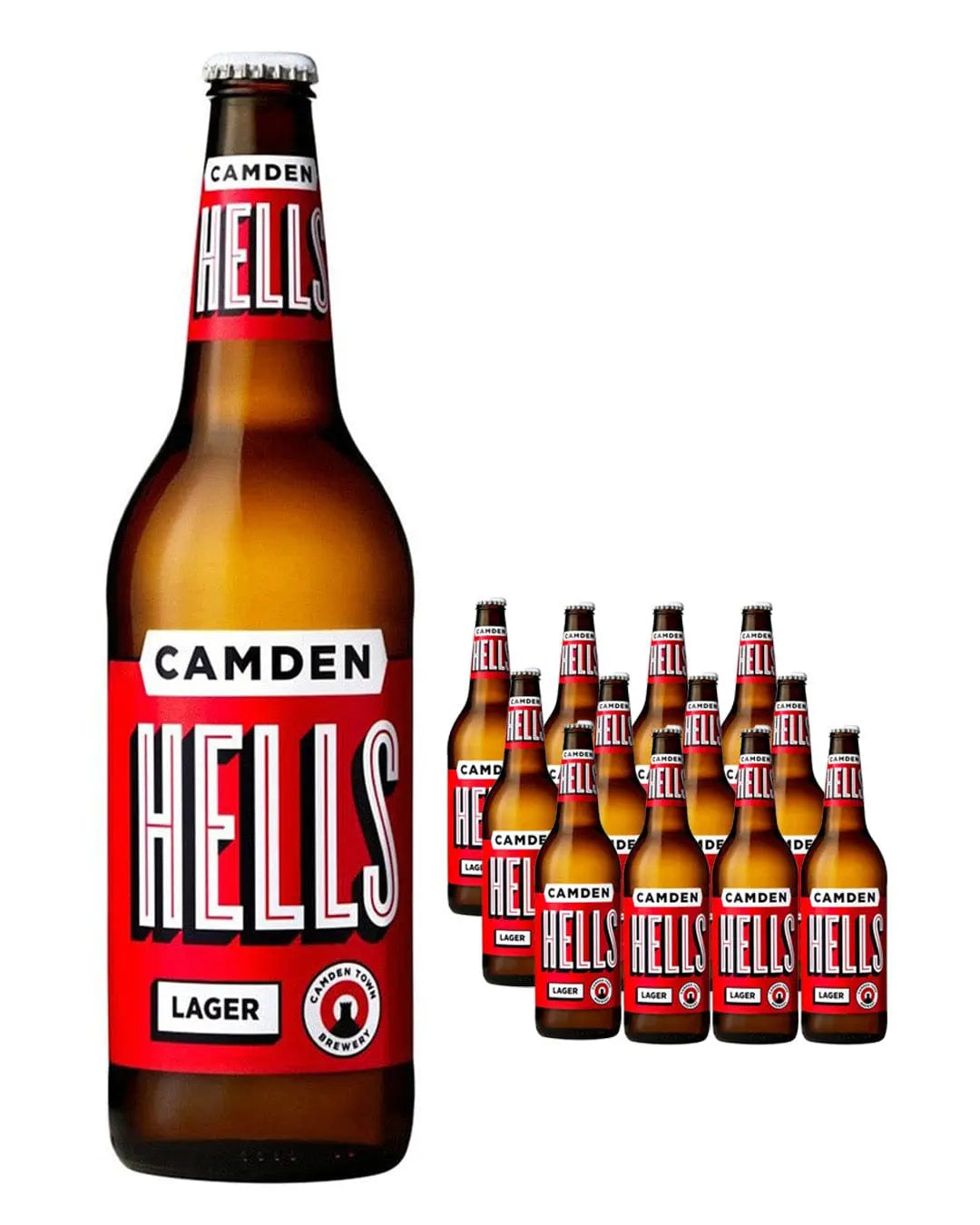 Camden Town Brewery Hells Lager Bottle Multipack, 12 x 660 ml – The ...