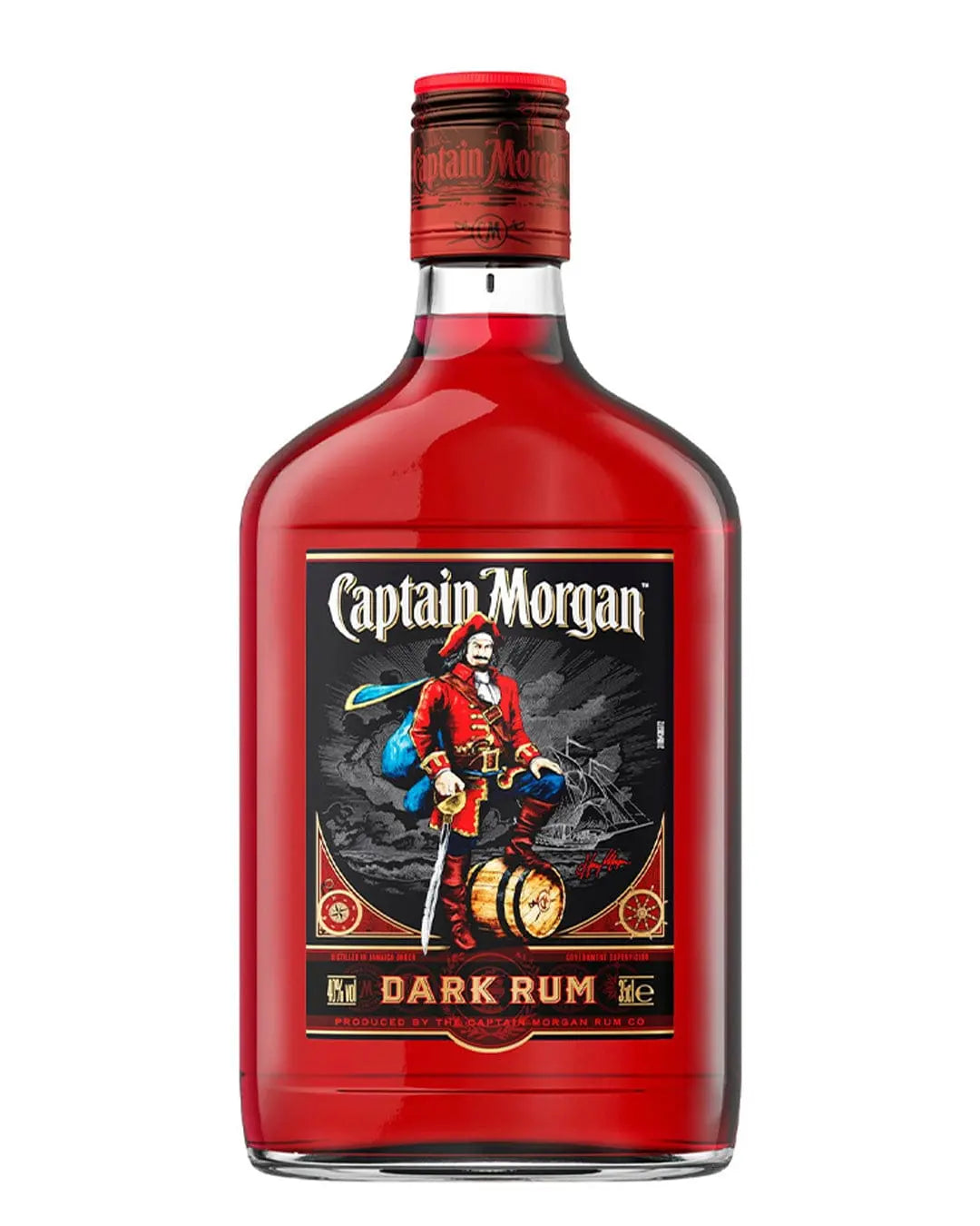 Captain Morgan Dark Rum Half Bottle, 35 cl Rum 87000652293