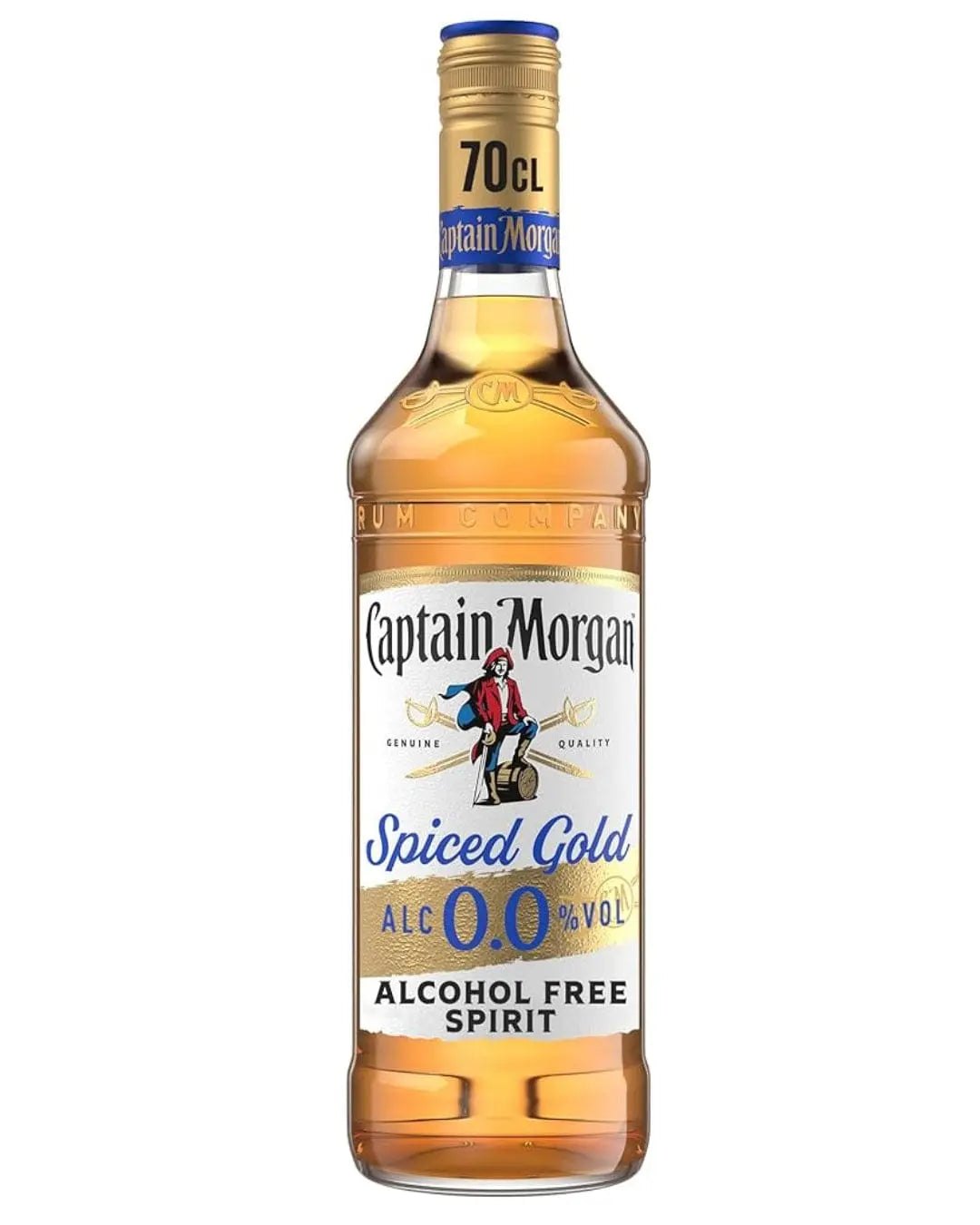 Captain Morgan Spiced Gold Alcohol Free Rum, 70 cl Spirits