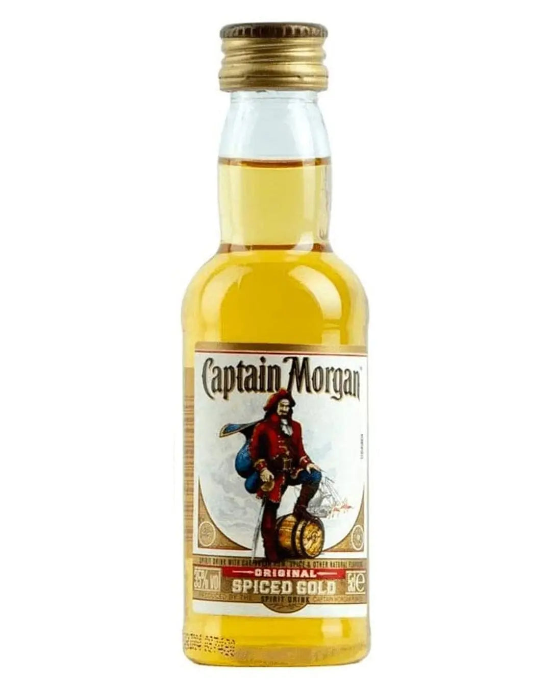 Captain Morgan Spiced Gold Rum Miniature, 5 cl Spirit Miniatures 5000281053264