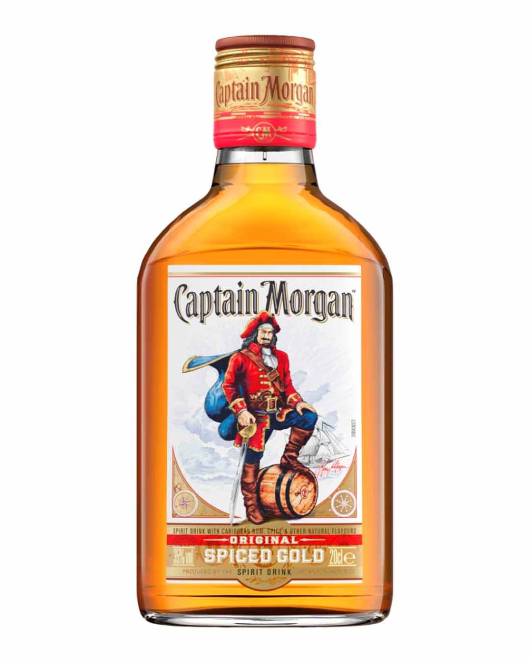 Captain Morgan Spiced Gold Rum Small Bottle, 20 cl rum