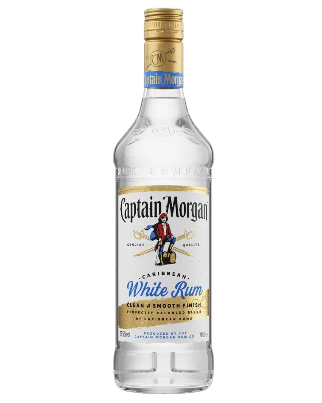Captain Morgan White Rum, 70 cl Rum 5000281040899