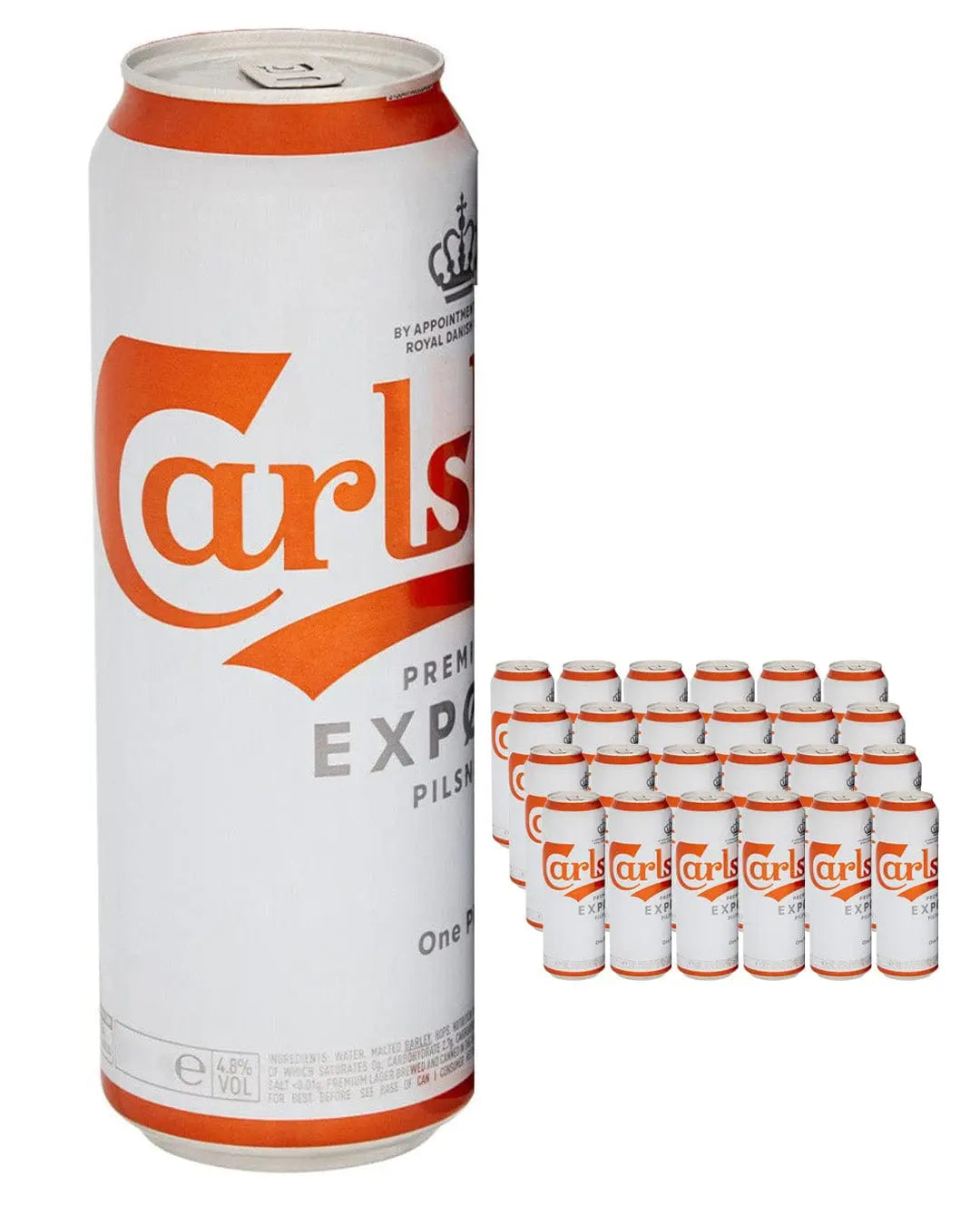 Carlsberg Export Lager Multipack, 24 x 500 ml Beer 5016325812551