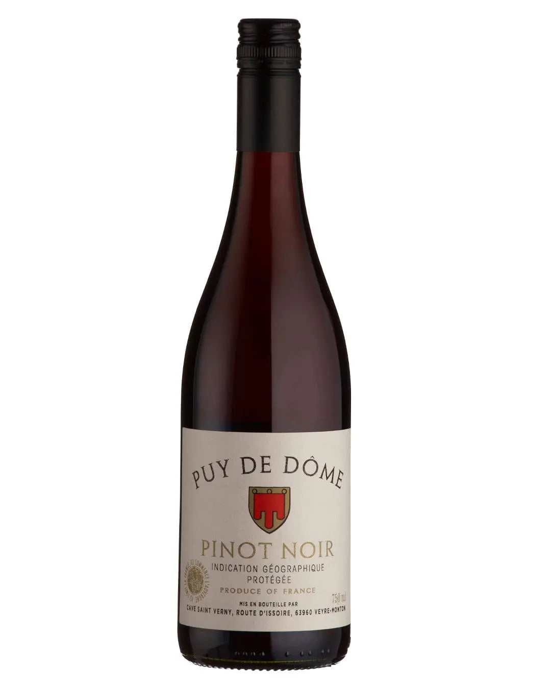 Cave St Verny Puy de Dome Pinot Noir 2019, 75 cl Red Wine