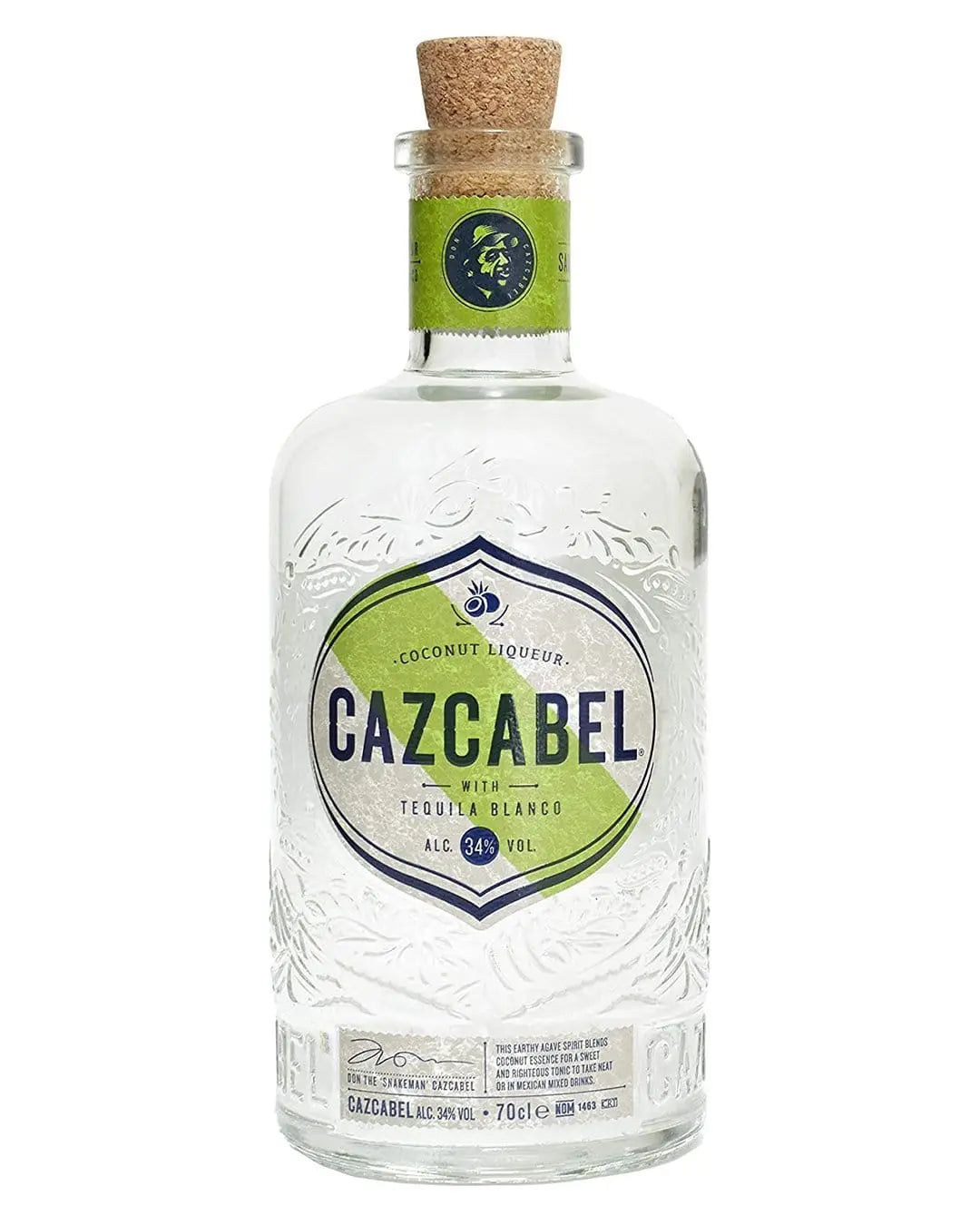 Cazcabel Tequila Coconut Liqueur, 70 cl Tequila & Mezcal 5060361960622