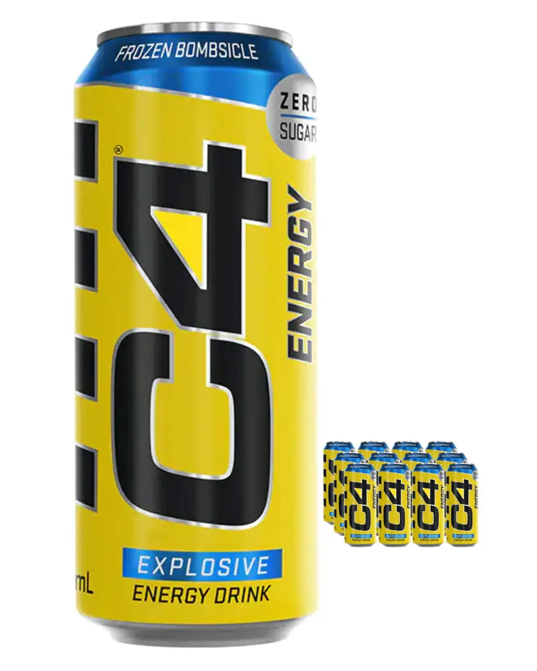 Cellucor C4 Energy Carbonated Frozen Bombsicle Multipack, 12 x 500 ml Soft Drinks & Mixers