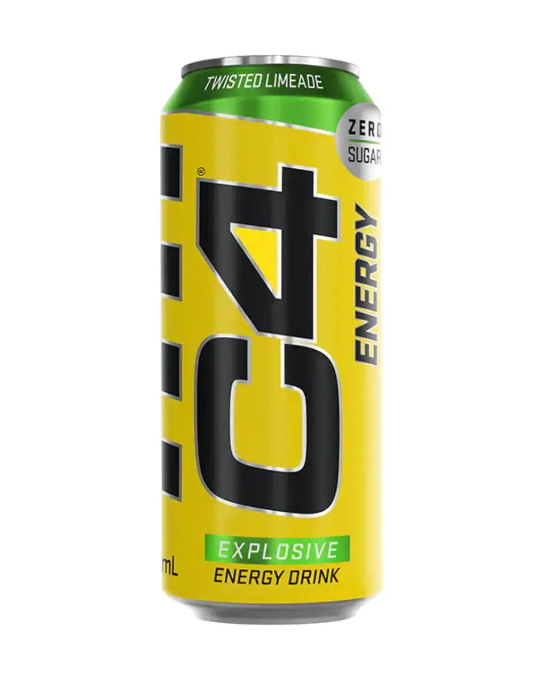 Cellucor C4 Energy Carbonated Twisted Limeade, 500 ml Soft Drinks & Mixers