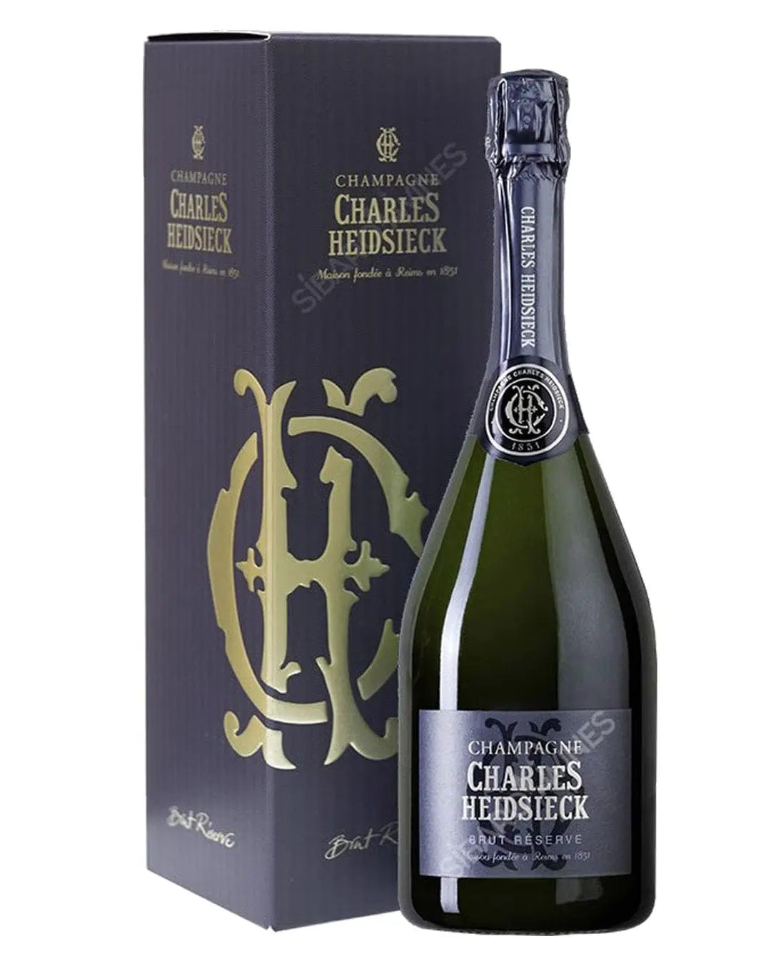 Charles Heidsieck Brut Reserve Champagne Gift Box, 75 cl Champagne & Sparkling