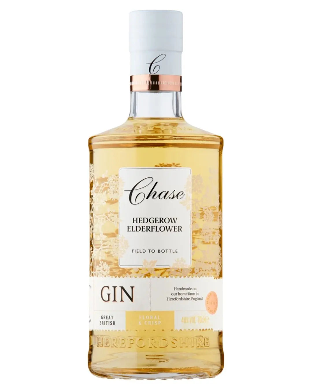 Chase Hedgerow Elderflower Gin, 70 cl Gin