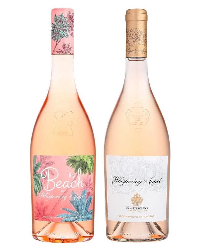 Chateau d'Esclans Whispering Angel Rosé Wine Tasting Duet, 2 x 75 cl wine-cases