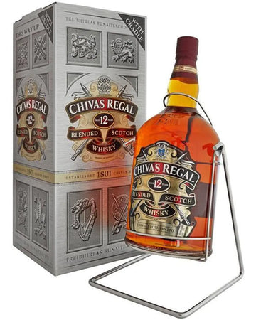 Chivas Regal 12 Year Old Blended Scotch Whisky With Cradle, 4.5 L Whisky 80432403518