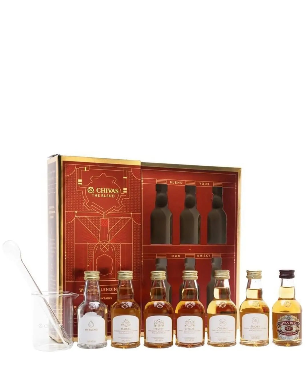 Chivas Regal Scotch Whisky Blending Kit, 6 x 5 cl Spirit Miniatures 80432400340