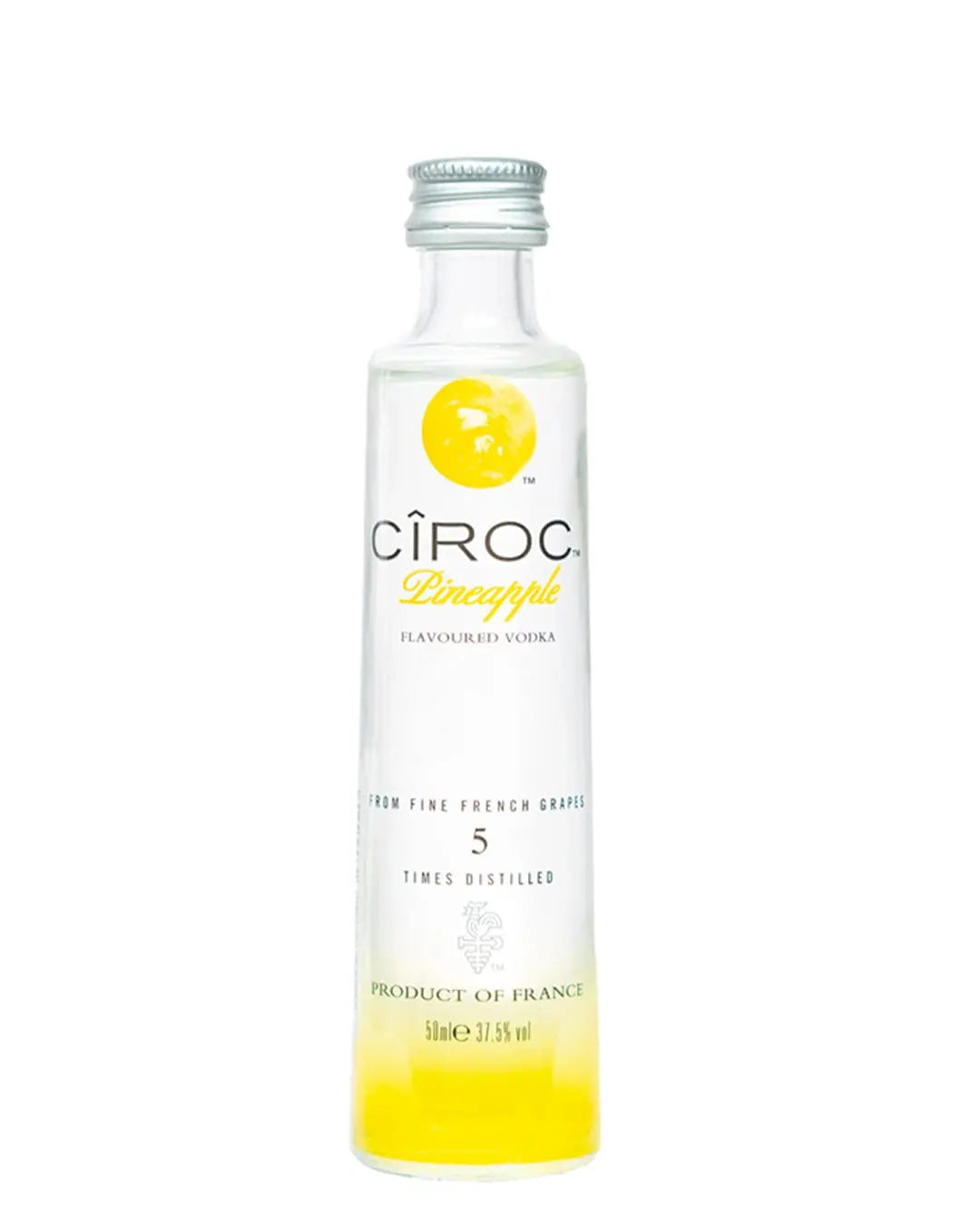 Ciroc Pineapple Vodka Miniature, 5 cl Spirit Miniatures 5010103938402