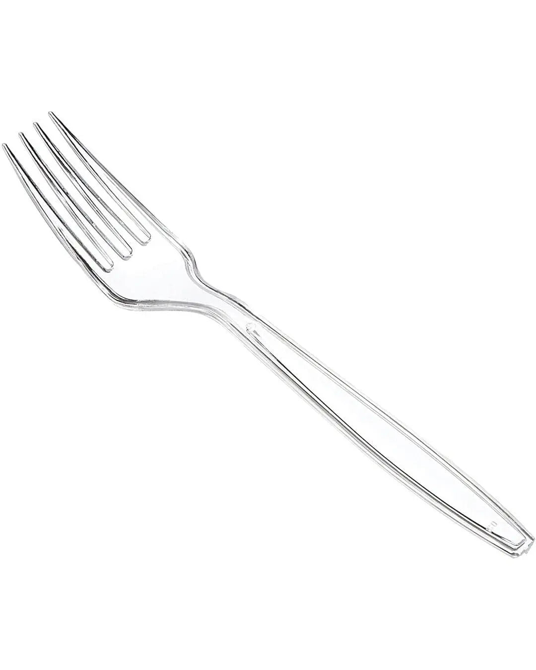 Clear Plastic Forks Pack Size 50 Partyware 5033298012740