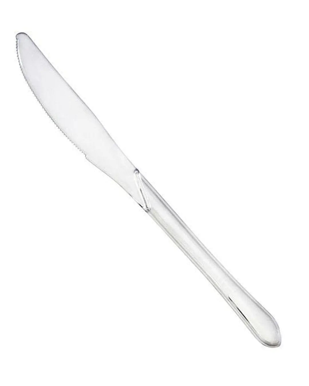 Clear Plastic Knives Pack Size 50 Partyware 5033298012740