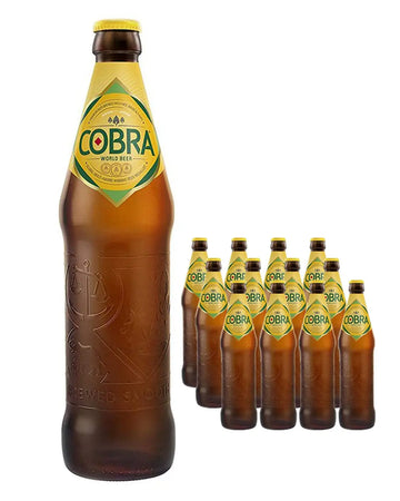Cobra Extra Smooth Premium Lager Beer Multipack, 12 x 620 ml Beer