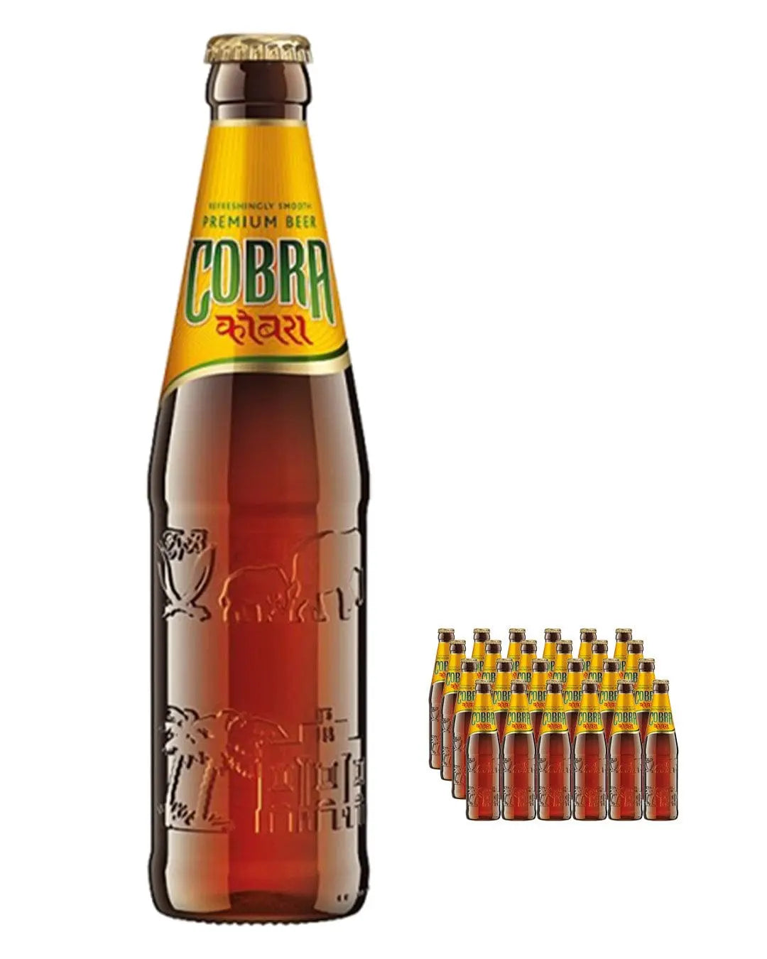 Cobra Extra Smooth Premium Lager Beer Multipack, 24 x 330 ml Beer