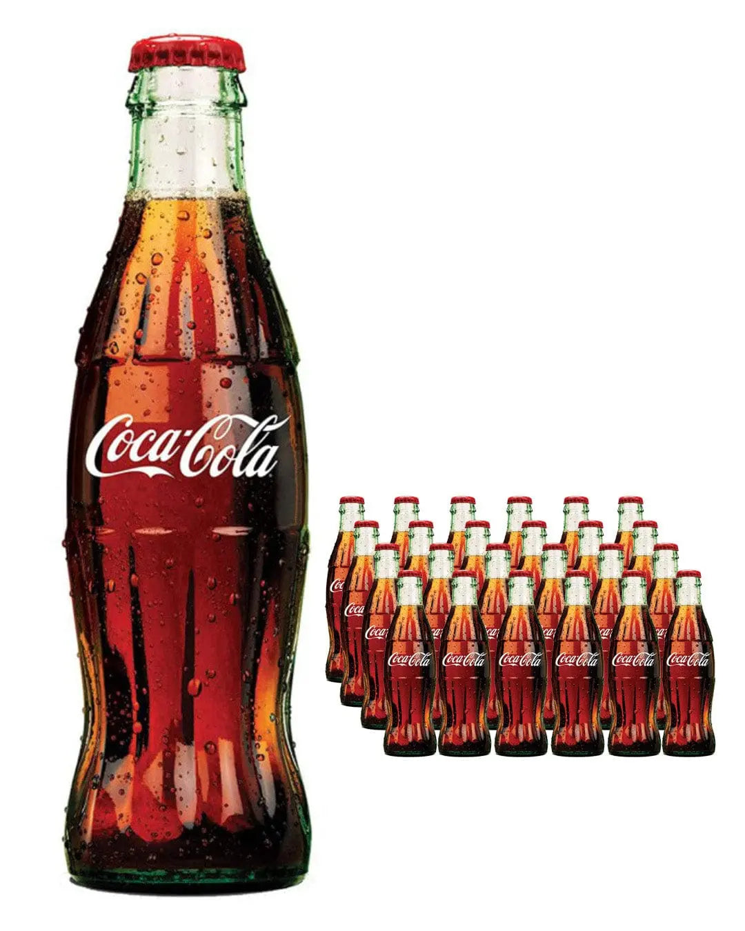 Coca-Cola Glass Bottles Multipack, 24 x 330 ml Soft Drinks & Mixers 5017726133887