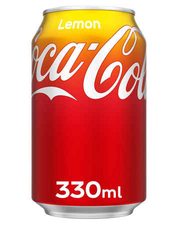 Coca-Cola Lemon Can Multipack, 24 x 330 ml Soft Drinks & Mixers