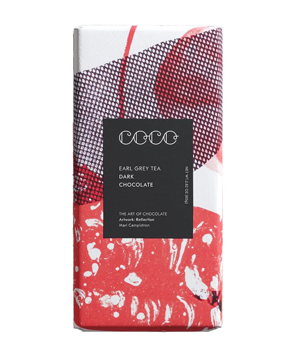 COCO Earl Grey Tea Chocolate Bar, 80 g Chocolate 5060149460153