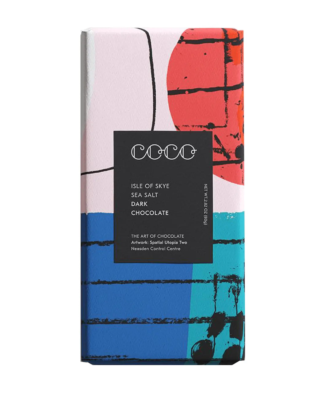COCO Isle of Skye Sea Salt Dark Chocolate Bar, 80 g – The Bottle Club