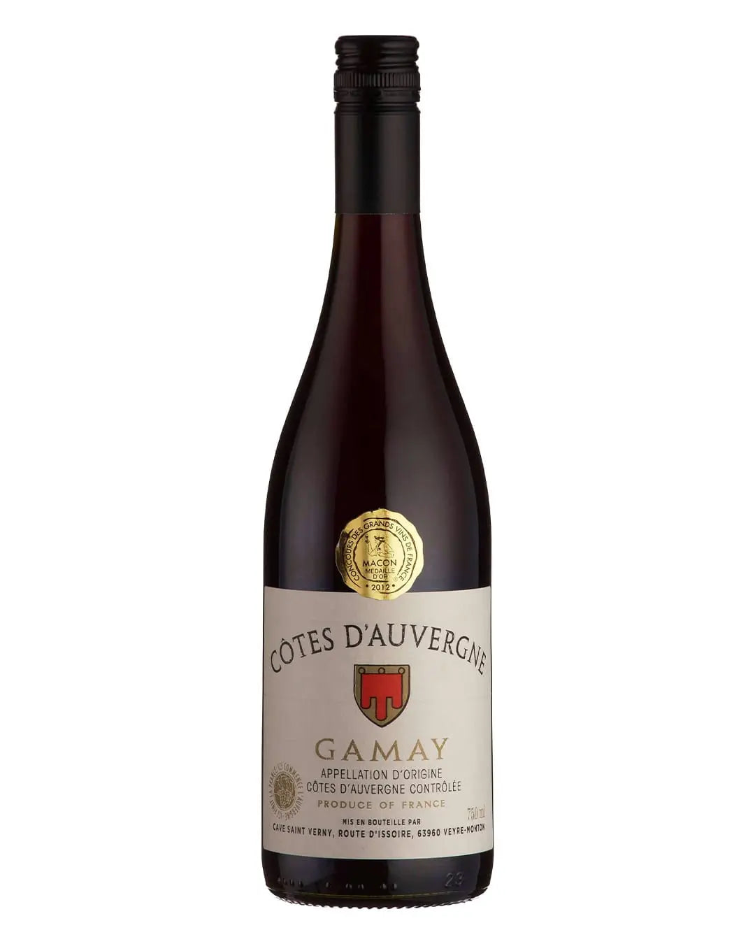 Cotes d'Auvergne Gamay, 75 cl Red Wine