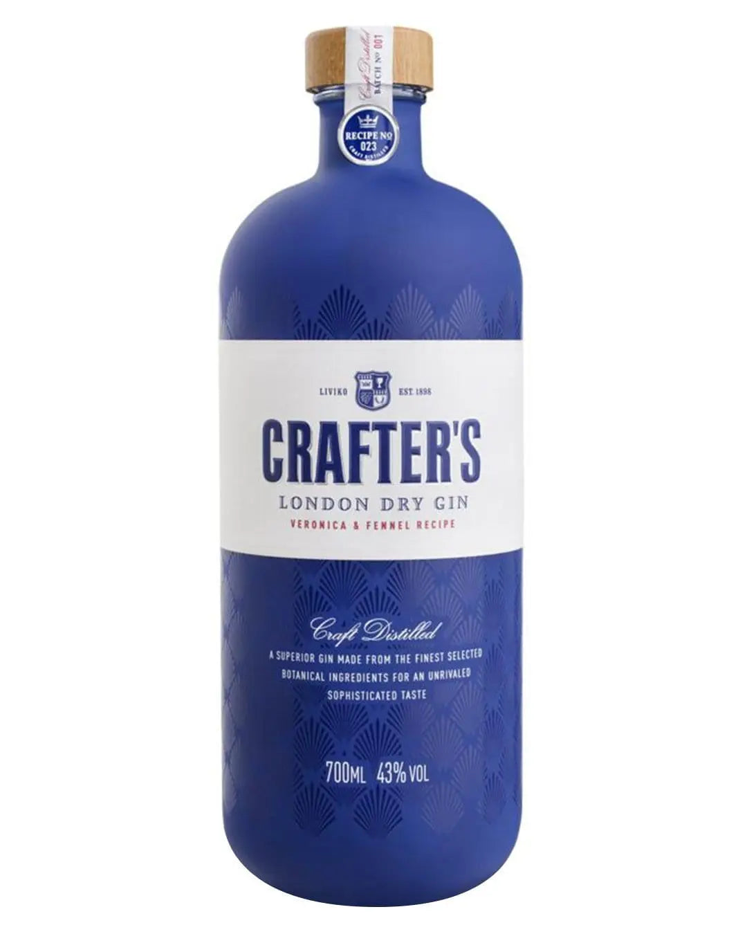 Crafter's London Dry Gin, 70 cl Gin